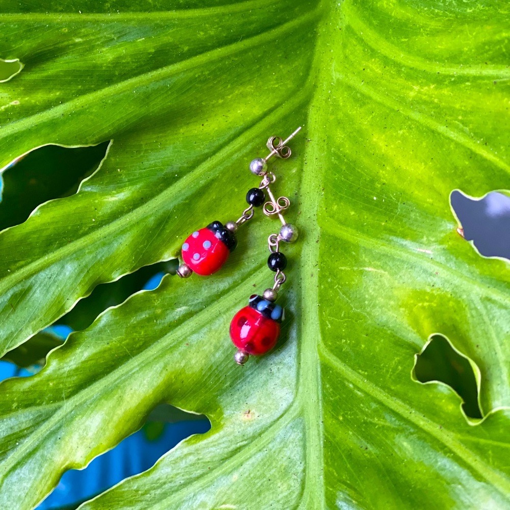 Ladybug Earrings